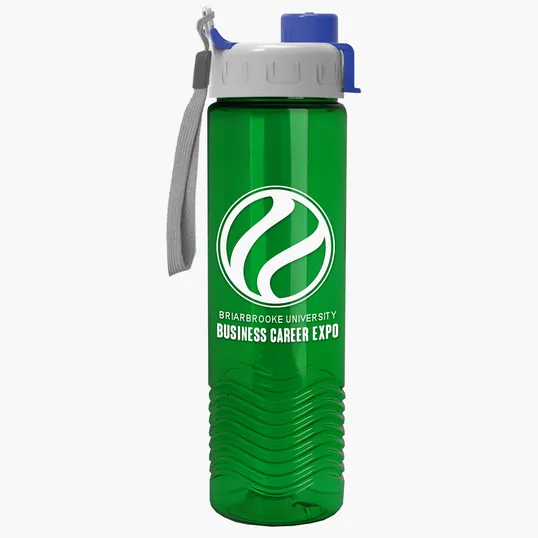 Garyline® Wave Tritan® Bottle with Quick-Snap Lid, 24 oz. — view 29