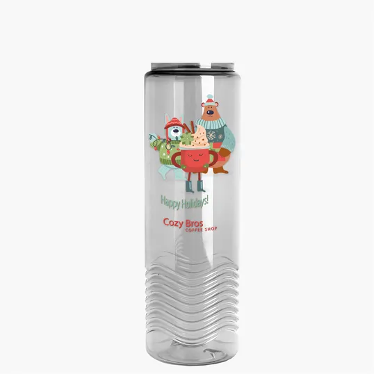 Garyline® Wave Tritan® Bottle with Quick-Snap Lid, 24 oz. — view 14