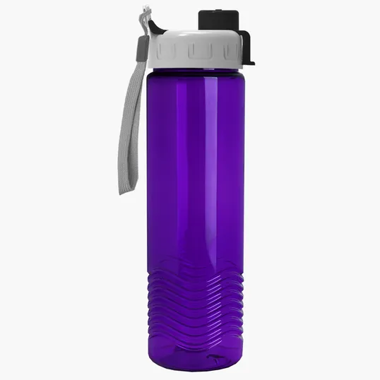 Garyline® Wave Tritan® Bottle with Quick-Snap Lid, 24 oz. — view 7
