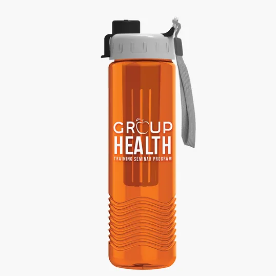 Garyline® Wave Tritan® Bottle with Quick-Snap Lid and Infuser, 24 oz. — view 116