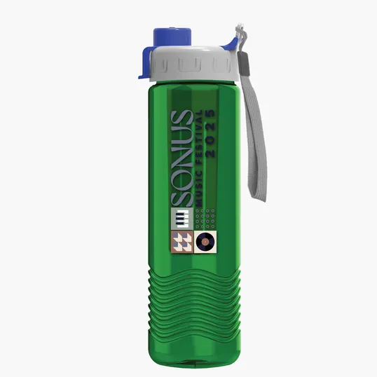 Garyline® Wave Tritan® Bottle with Quick-Snap Lid and Infuser, 24 oz. — view 110