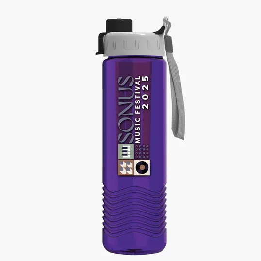 Garyline® Wave Tritan® Bottle with Quick-Snap Lid and Infuser, 24 oz. — view 103