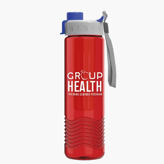 Garyline® Wave Tritan® Bottle with Quick-Snap Lid and Infuser, 24 oz. — view 101