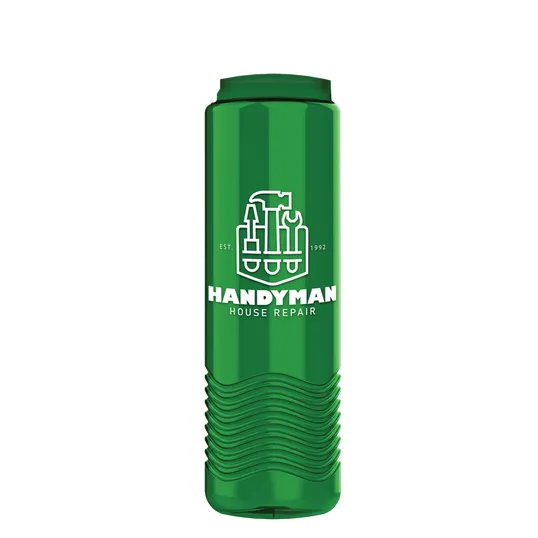 Garyline® Wave Tritan® Bottle with Two-Tone Drink-Thru Lid and Infuser, 24 oz. — view 181