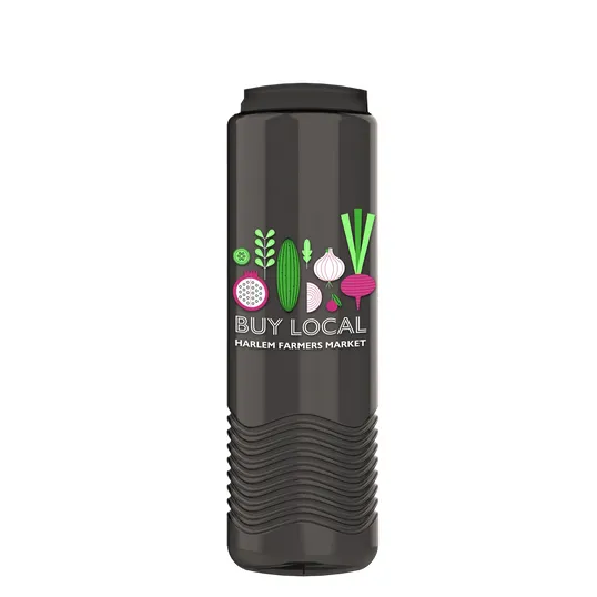Garyline® Wave Tritan® Bottle with Two-Tone Drink-Thru Lid and Infuser, 24 oz. — view 178