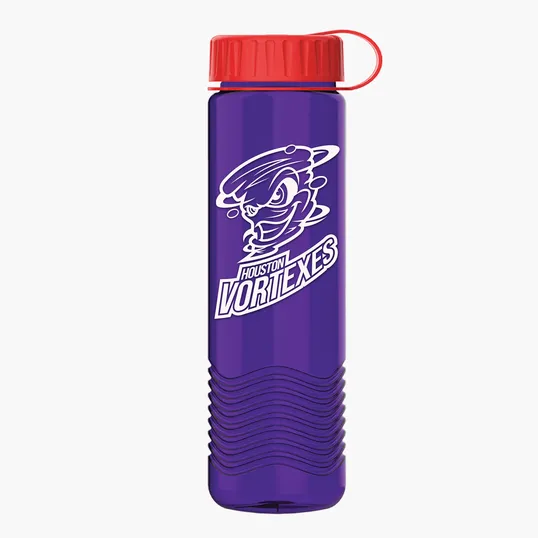 Garyline® Wave Tritan® Bottle with Tethered Lid, 24 oz. — view 30