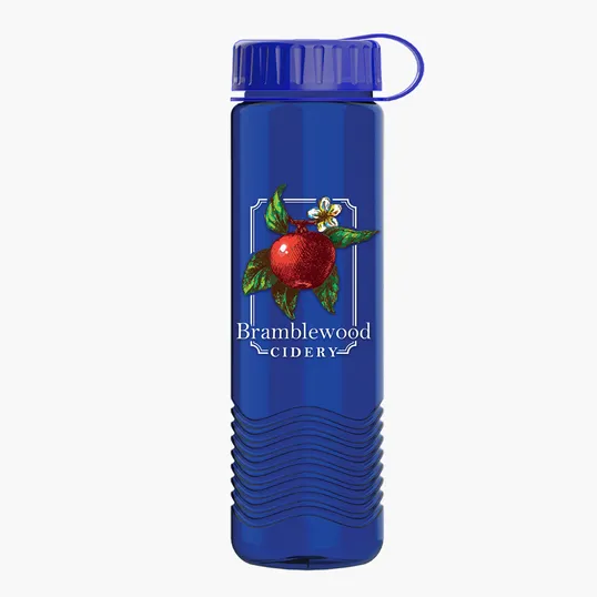 Garyline® Wave Tritan® Bottle with Tethered Lid, 24 oz. — view 36
