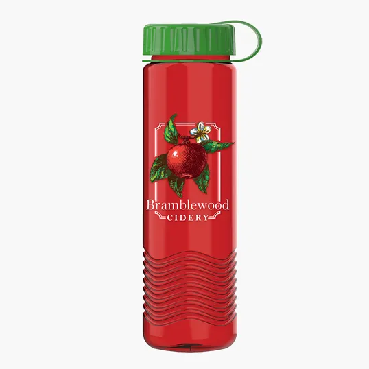 Garyline® Wave Tritan® Bottle with Tethered Lid, 24 oz. — view 83