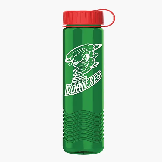 Garyline® Wave Tritan® Bottle with Tethered Lid, 24 oz. — view 24