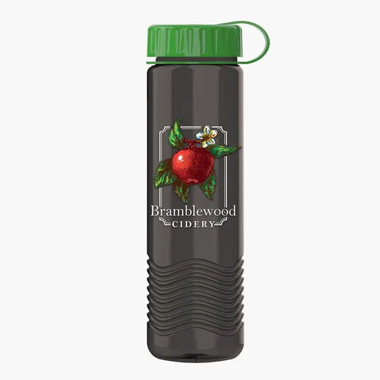 Garyline® Wave Tritan® Bottle with Tethered Lid, 24 oz. — view 56