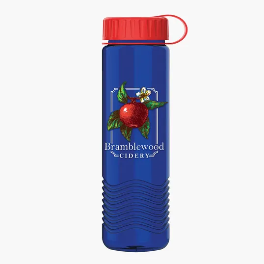 Garyline® Wave Tritan® Bottle with Tethered Lid, 24 oz. — view 23