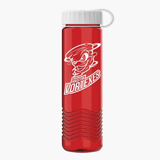 Garyline® Wave Tritan® Bottle with Tethered Lid, 24 oz. — view 52