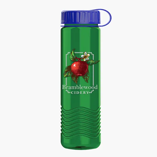 Garyline® Wave Tritan® Bottle with Tethered Lid, 24 oz. — view 32