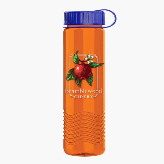 Garyline® Wave Tritan® Bottle with Tethered Lid, 24 oz. — view 38