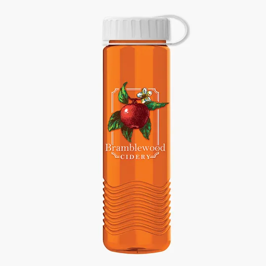 Garyline® Wave Tritan® Bottle with Tethered Lid, 24 oz. — view 51