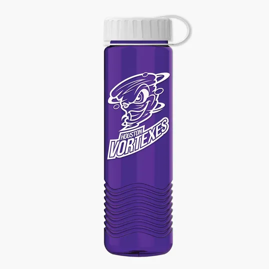 Garyline® Wave Tritan® Bottle with Tethered Lid, 24 oz. — view 55