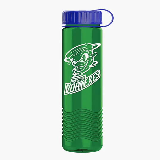 Garyline® Wave Tritan® Bottle with Tethered Lid, 24 oz. — view 37
