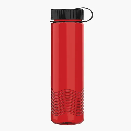 Garyline® Wave Tritan® Bottle with Tethered Lid, 24 oz. — view 6