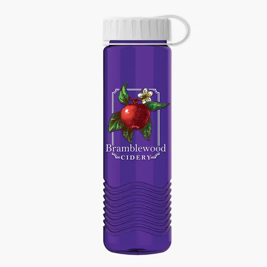 Garyline® Wave Tritan® Bottle with Tethered Lid, 24 oz. — view 54