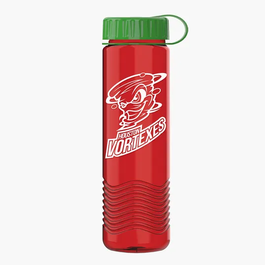 Garyline® Wave Tritan® Bottle with Tethered Lid, 24 oz. — view 82