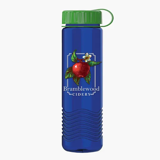 Garyline® Wave Tritan® Bottle with Tethered Lid, 24 oz. — view 65