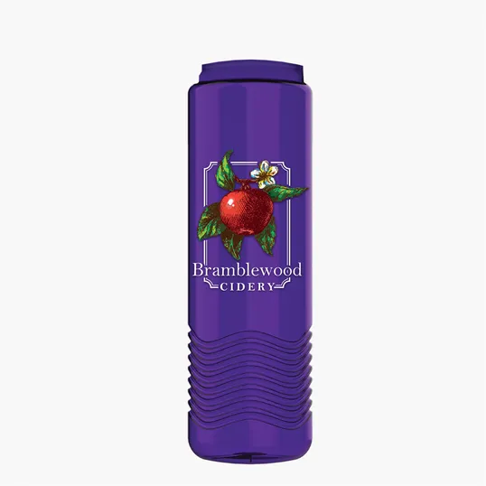 Garyline® Wave Tritan® Bottle with Tethered Lid, 24 oz. — view 91