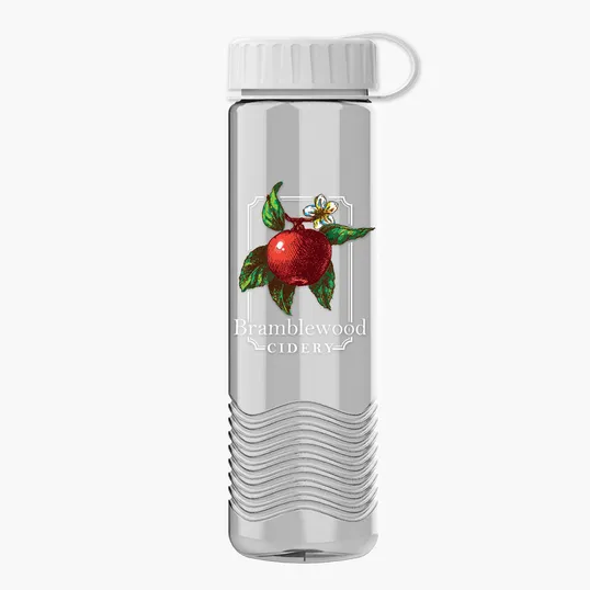 Garyline® Wave Tritan® Bottle with Tethered Lid, 24 oz. — view 17