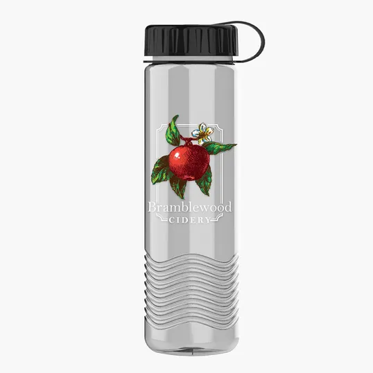 Garyline® Wave Tritan® Bottle with Tethered Lid, 24 oz. — view 9