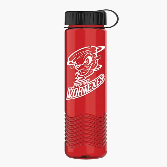 Garyline® Wave Tritan® Bottle with Tethered Lid, 24 oz. — view 81