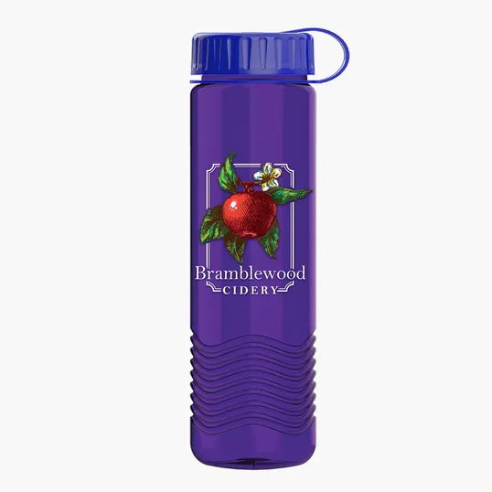 Garyline® Wave Tritan® Bottle with Tethered Lid, 24 oz. — view 43