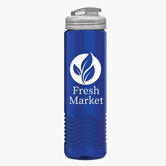 Garyline® Wave Tritan® Bottle with Flip-Top Lid, 24 oz. — view 197