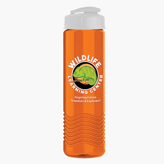 Garyline® Wave Tritan® Bottle with Flip-Top Lid, 24 oz. — view 191