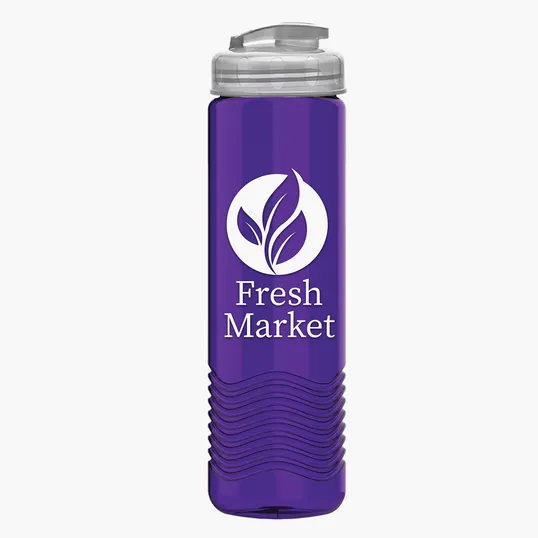 Garyline® Wave Tritan® Bottle with Flip-Top Lid, 24 oz. — view 221