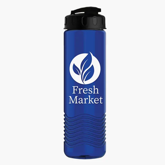 Garyline® Wave Tritan® Bottle with Flip-Top Lid, 24 oz. — view 195