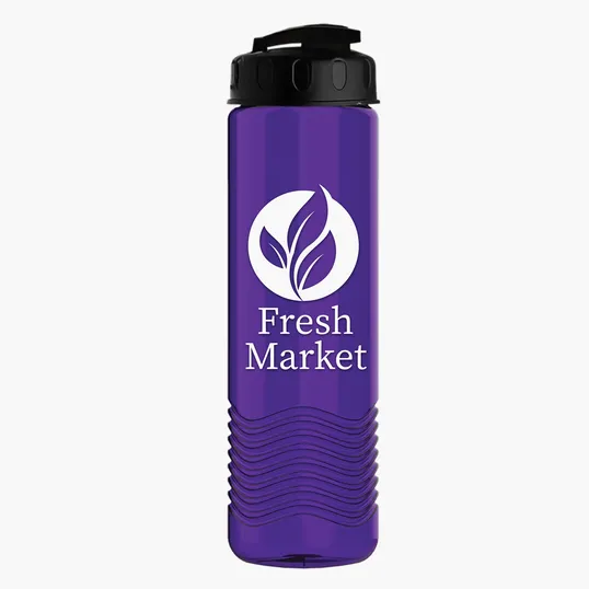 Garyline® Wave Tritan® Bottle with Flip-Top Lid, 24 oz. — view 219