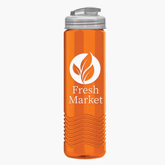 Garyline® Wave Tritan® Bottle with Flip-Top Lid, 24 oz. — view 209