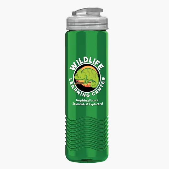 Garyline® Wave Tritan® Bottle with Flip-Top Lid, 24 oz. — view 204