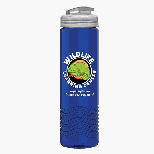 Garyline® Wave Tritan® Bottle with Flip-Top Lid, 24 oz. — view 198