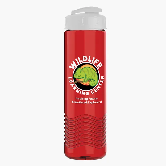 Garyline® Wave Tritan® Bottle with Flip-Top Lid, 24 oz. — view 193