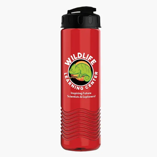 Garyline® Wave Tritan® Bottle with Flip-Top Lid, 24 oz. — view 214