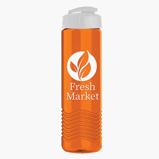 Garyline® Wave Tritan® Bottle with Flip-Top Lid, 24 oz. — view 190