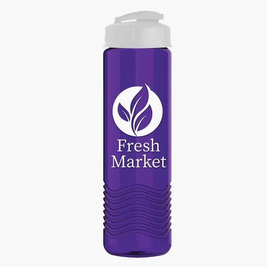 Garyline® Wave Tritan® Bottle with Flip-Top Lid, 24 oz. — view 194