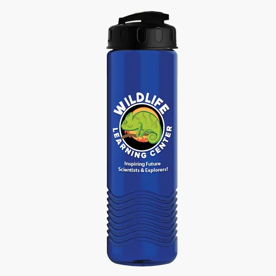 Garyline® Wave Tritan® Bottle with Flip-Top Lid, 24 oz. — view 196
