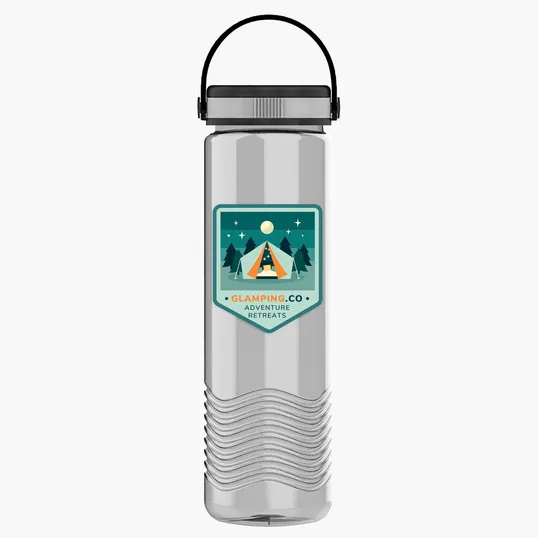 Garyline® Wave Tritan® Bottle with Grip Lid, 24 oz. — view 10