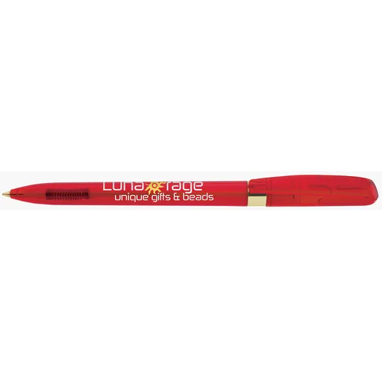 Pivo® Clear Gold RABS Retractable Pen — view 37