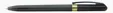 Pivo® Clear Gold RABS Retractable Pen — view 9