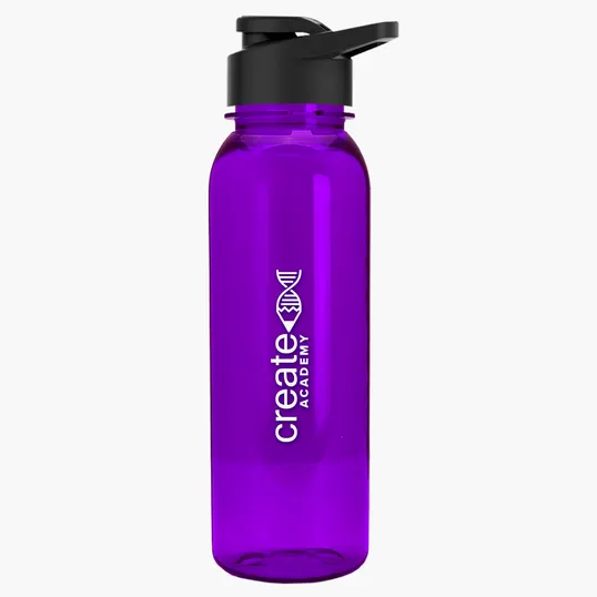 Garyline® Flat-Sided Tritan® Bottle with Drink-Thru Lid, 24 oz. — view 27