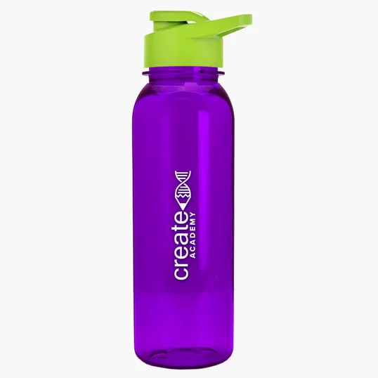 Garyline® Flat-Sided Tritan® Bottle with Drink-Thru Lid, 24 oz. — view 51