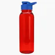 Garyline® Flat-Sided Tritan® Bottle with Drink-Thru Lid, 24 oz. — view 7
