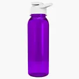 Garyline® Flat-Sided Tritan® Bottle with Drink-Thru Lid, 24 oz. — view 9